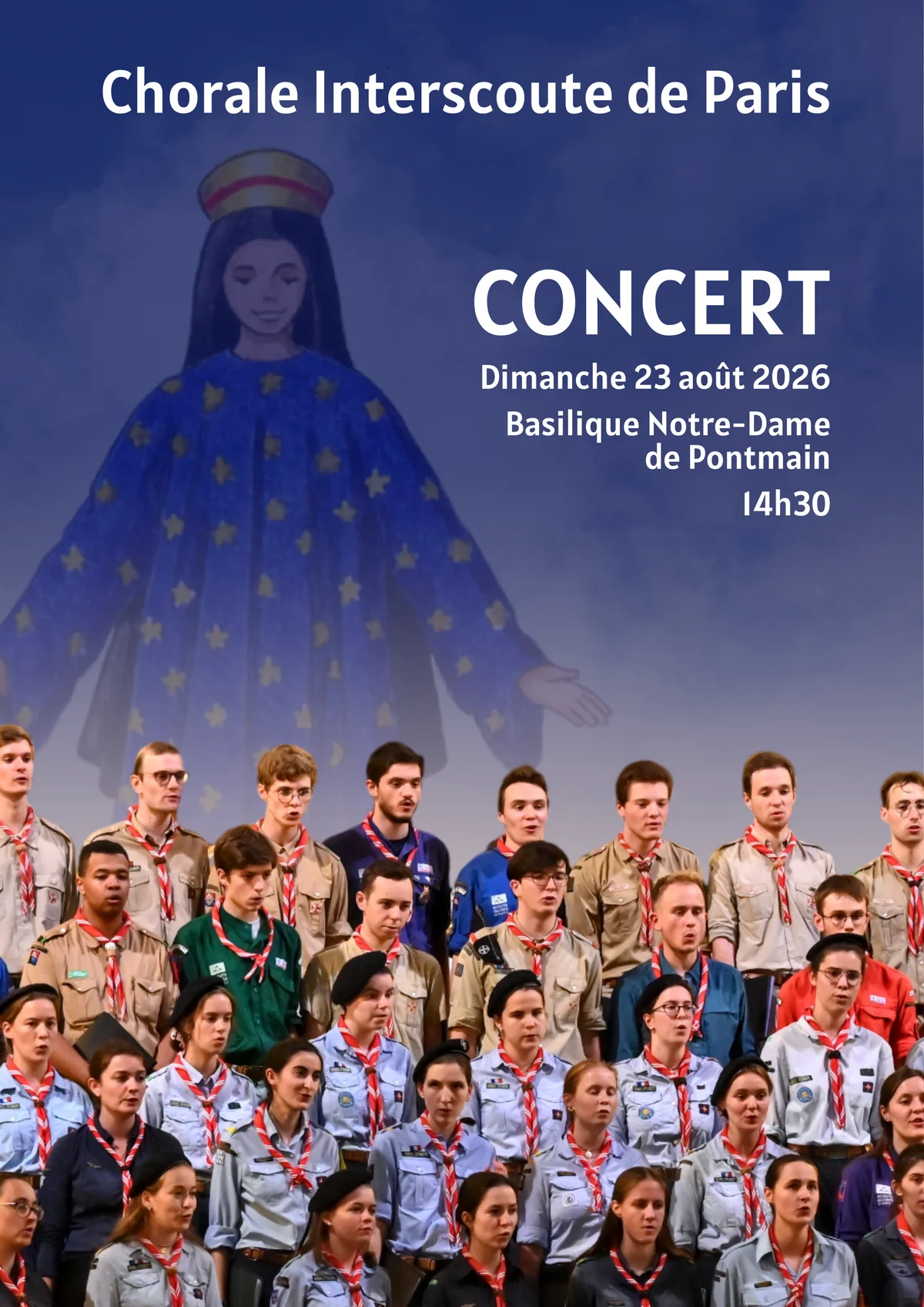 Affiche Concert à Pontmain